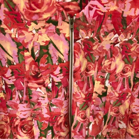 Gabby Skye Sleeveless Floral Fit & Flare Dress - Picture 6 of 16